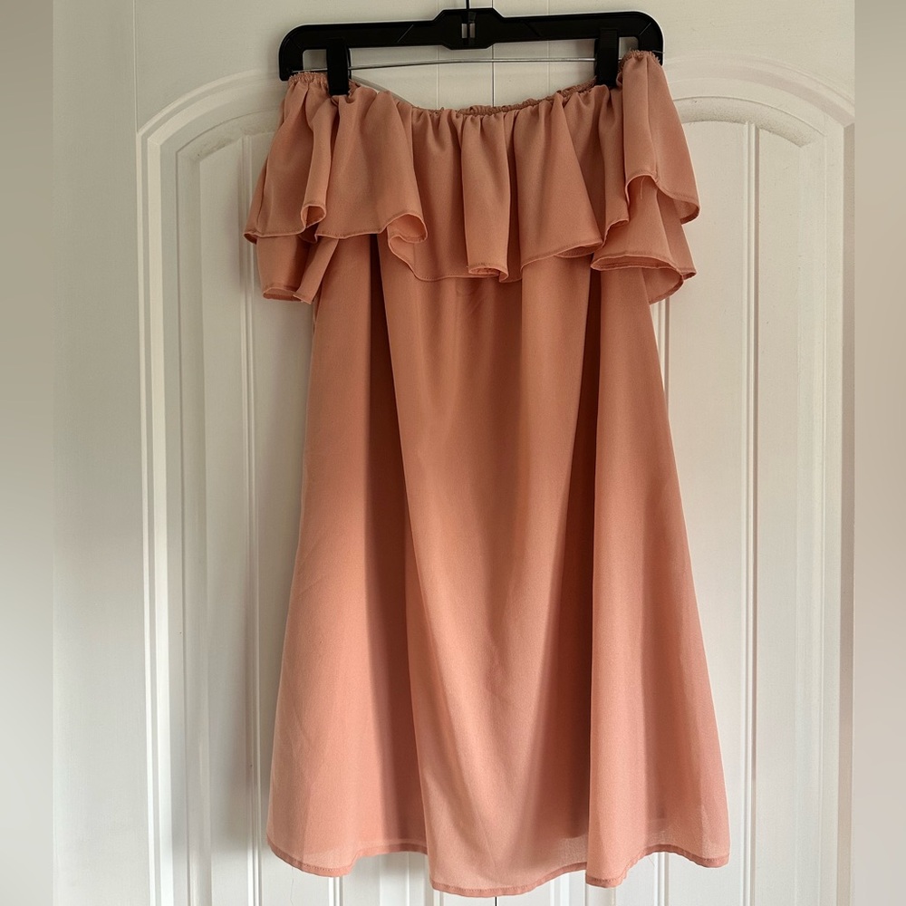 Off the Shoulder Medium Dress